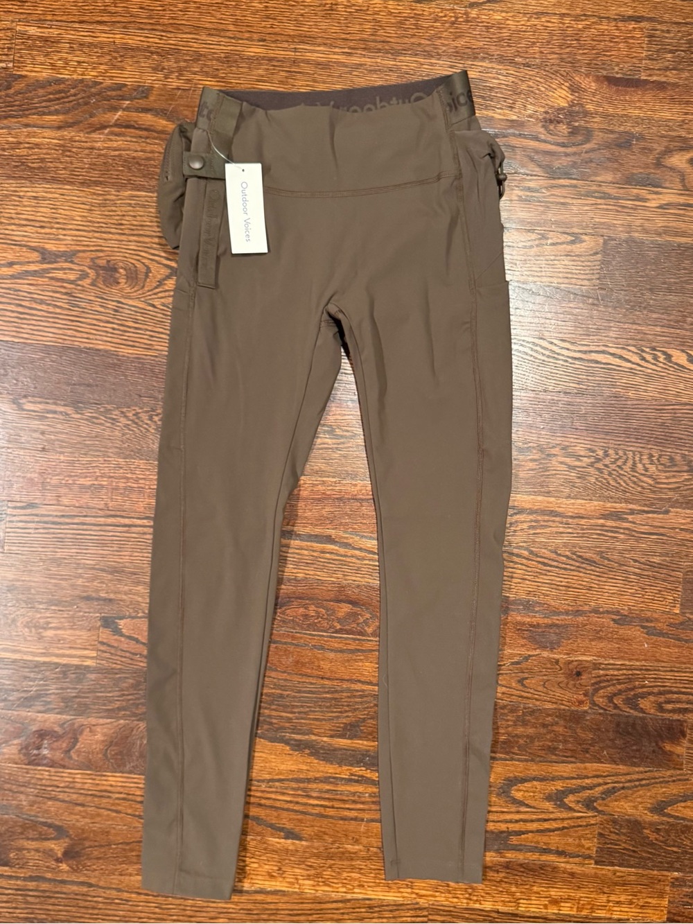 Outdoor Voices Snacks 7/8 Espresso Leggings